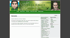 Desktop Screenshot of lukas-emele.de