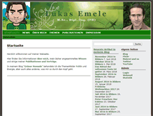 Tablet Screenshot of lukas-emele.de